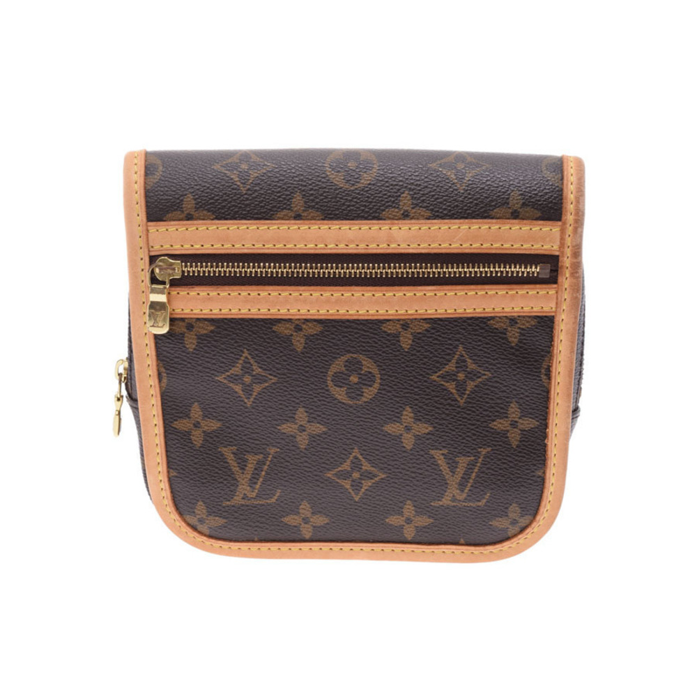 Louis Vuitton Monogram Bum Bag Bosphor Brown Leather Waist Bag